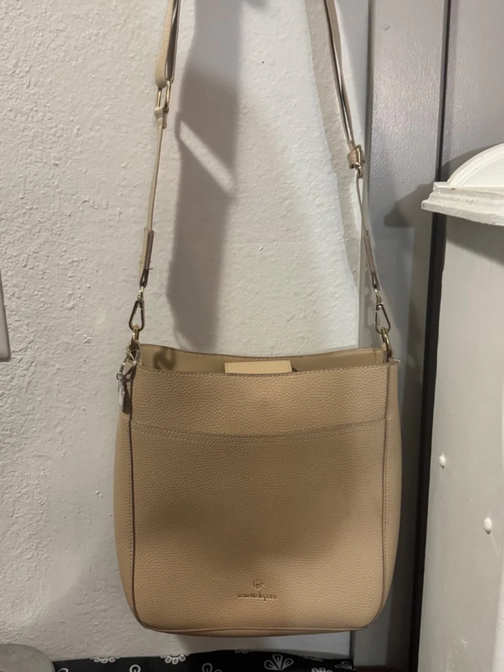 Nanette Lepore pebbled crossbody bag